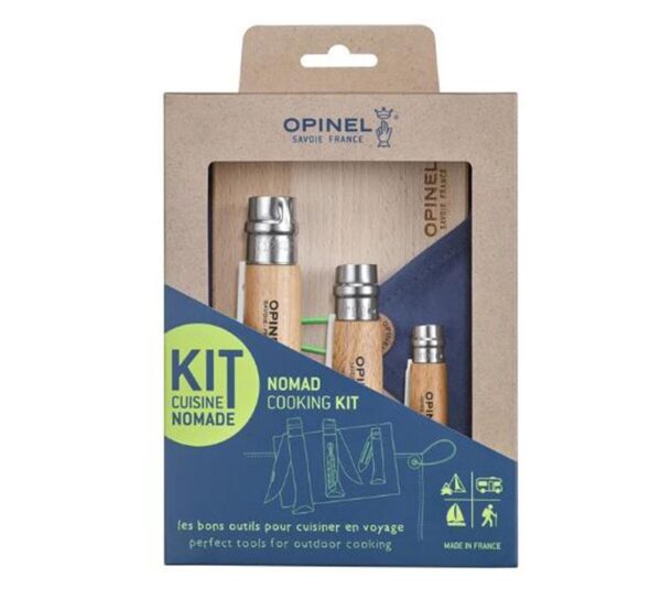 Opinel Nomad Outdoor Cooking Kit Knife Set