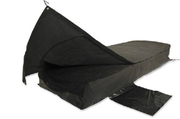 Sahara Biker Traveller King Single Traditional Canvas Swag and Bag