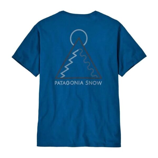 Patagonia Dawn Tracks Organic Mens Short Sleeve T