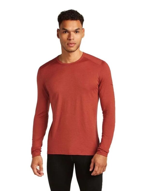 Icebreaker Merino 200 Oasis Long Sleeve Crewe Mens Thermal Top